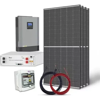 solární set Solární sestava ostrovní TRINA 1780Wp, baterie LiFePO4 48V 100Ah, měnič 48V/230VAC 5500W