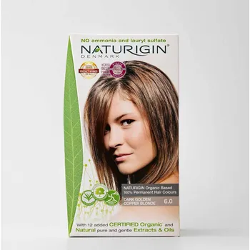 Barva na vlasy NATURIGIN Dark Golden Copper Blonde 6.0