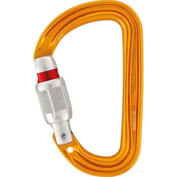 smyčka Karabina Petzl Sm´D Screw Lock Barva: oranžová