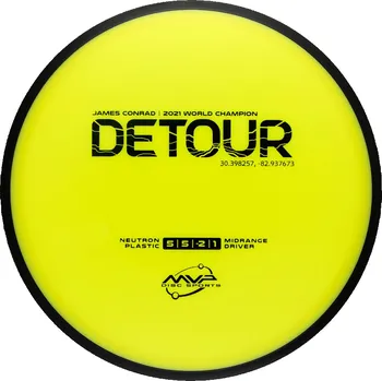 MVP Disc Sports DETOUR Neutron Barva: Černá, Váha: 172 g