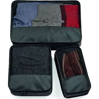 Módní doplněk BagBase Esčepice e Packing Cube Set Barva: black, Velikost: - G_BG459