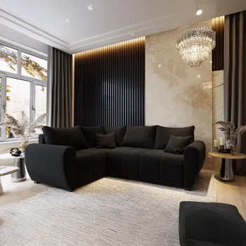 Sedací souprava PRM Rohová sedačka MOKA L, 235 cm Roh pohovky: Levý roh, Barva látky: SAWANA 14