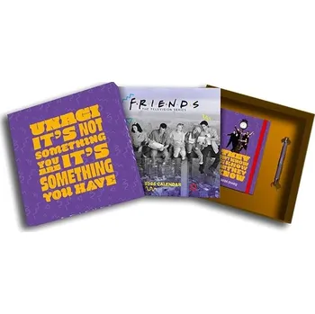 Diář Friends - set s kalendářem Kniha