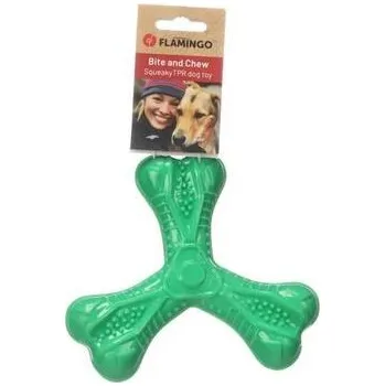 Hračka pro psa Flamingo Gumová hračka Tegro zelená varianta 17,5cm