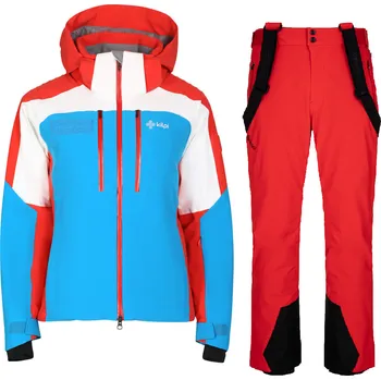 Pánský lyžařský komplet Dexen BLR XL + Ravel RED XXL