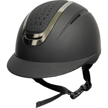 Jezdecká přilba HKM Helma jezdecká Sydney City HKM, black/silver Obvod hlavy: 55-57 cm