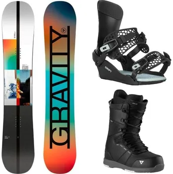 Snowboard Gravity Symbol 25/26 snowboard + Gravity Drift black/sage vázání + Gravity Void black/grey boty 159 cm + L (EU 42-45) + DÁREK + Doprava ZDARMA