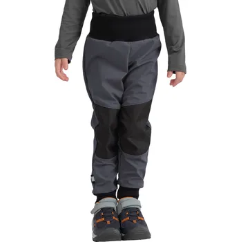 Dětská móda Batolecí softshellové kalhoty s fleecem Street Strong, Tm. Šedá Velikost: 80/86