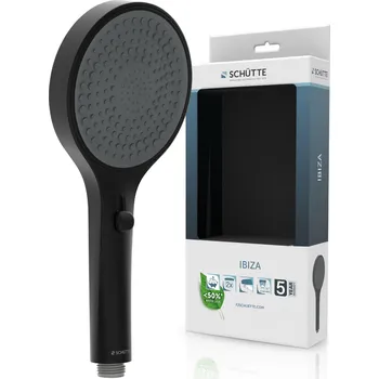 Sprchový set Ruční sprcha IBIZA, černá matná/antracitová | 60266