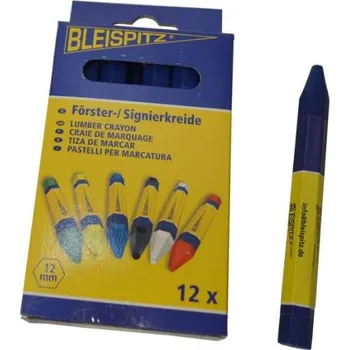 Lesnická křída BLEISPITZ modrá (12ks)