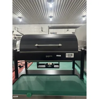 Chafing mísa - GN 1/1 - s krytem - černá