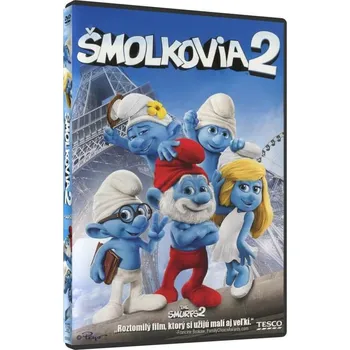 DVD film Šmoulové 2 - FILM (Šmolkovia 2) (DVD) - DOVOZ (SK)