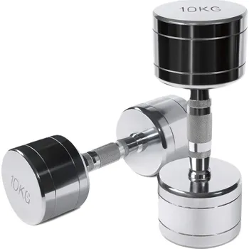 Jednoruční činka TRINFIT chrom 3 kg