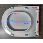 Cersanit City Oval Slim K98-0146