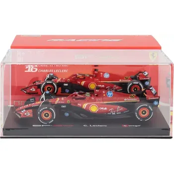 autíčko Bburago Ferrari F1 SF-24 Charles Leclerc Winner Monza GP 2024 1:43