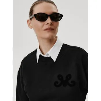 Pánská mikina MARI PRETI Mikina Velena Černá Regular Fit XS