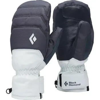 Rukavice Dámské palcové rukavice Black Diamond Mission MX Mitts Women charcoal/belay blue M