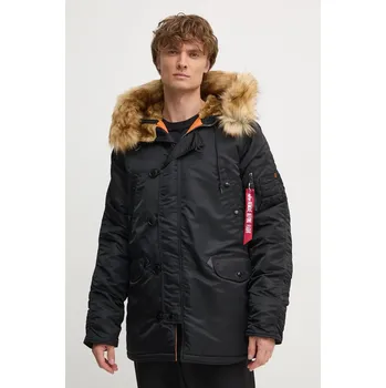Pánská bunda Bunda Alpha Industries PARKA N3B VF 59 103141 03 103141.03 černá 99X, vel. XXL