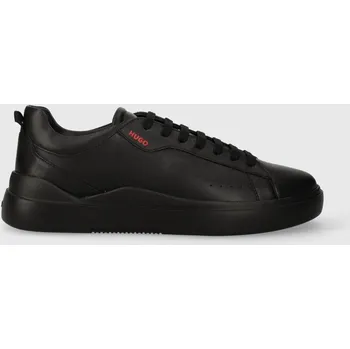 Pánské tenisky Kožené tenisky HUGO Blake 50499261.005 černá 99X, EUR 44