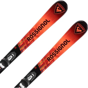 Lyžování Rossignol Hero Pro Multi-Event Kid-X + Kid 4 GW B76 Black 130