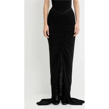 Dámská sukně Sukně Rick Owens Lilies Poppy černá barva, maxi, LI02E3317.RV 99X, vel. M