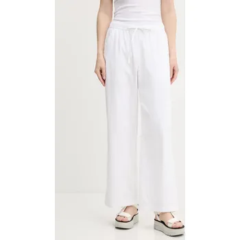 Dámské kalhoty Bavlněné kalhoty Hollister Co. KI356.5063.100 bílá 00X, vel. XL