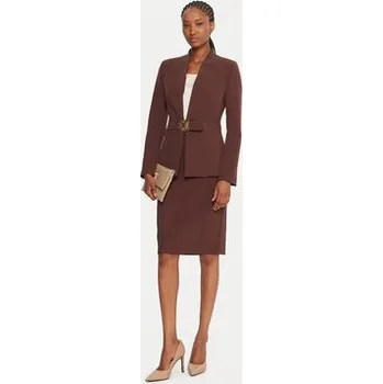 Dámské sako Rinascimento Sako CFC0126208003 Hnědá Slim Fit S