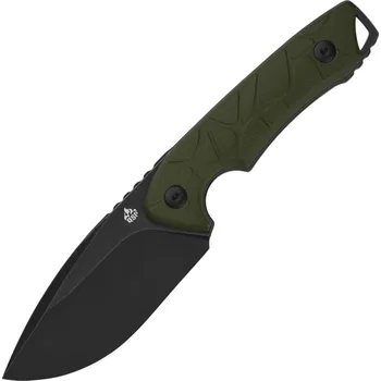 kapesní nůž QSP Knife Tiny TOT 10Cr15MoV, black stonewash, OD green G10 QS169-B2