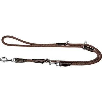 Vodítko pro psa Výcvikové Vodítko Freestyle hnědé, Velikost 8/200