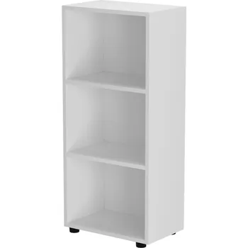 police Regál LUVI 108 cm, bílá + vyzvednutí ZDARMA