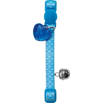 Obojek pro psa Obojek pro kočku Small Dots modrý Hunter