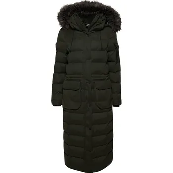 Dámský kabát Dámský Kabát SUPERDRY MF EXPEDITION LONG LINE PARKA W5011057ALO3 – Olivová XL
