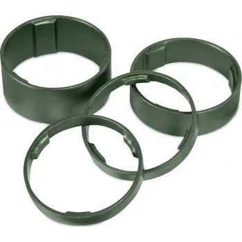 Hlavové složení Distanční podložky CUBE RFR Spacer set 1 1/8 Green
