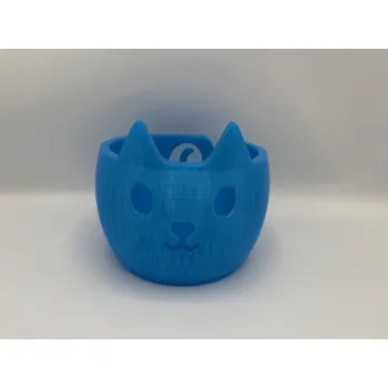 Nerozbitná miska na klubíčko Kočka Modrá (16cm)