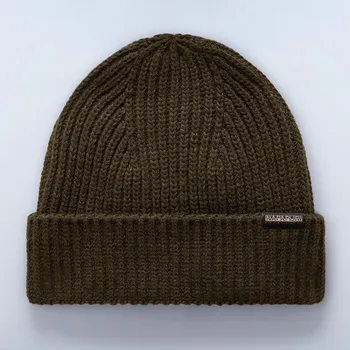 Čepice Pánské Zimní čepice NAPAPIJRI FOLI 3 NP0A4GK8G1S1 – Zelená