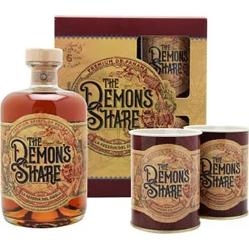 Rum Demon's Share + 2x kalíšek 0,7 l
