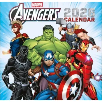 Polštář Kalendář Marvel 2026 s plakátem