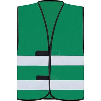 reflexní vesta Korntex Funkční Hi-Vis bezpečnostní vesta a Dortmund Barva: Paramedic Green, Velikost: 3XL G_KX100