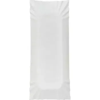 Jednorázové nádobí HOSTI GmbH Papírový tácek s PE vrstvou 14 x 33 cm