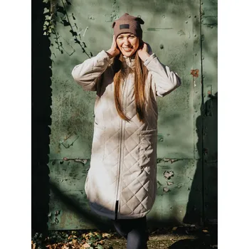 Dámský kabát Melori Crema Velikost: XL