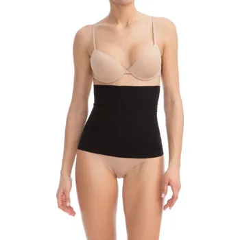 Stahovací kalhotky FarmaCell Zeštíhlující pás z mikrovlákna na břicho a boky - černý Velikost: L