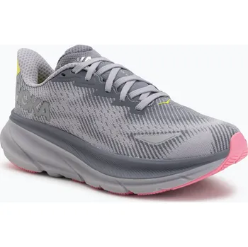 Dámská sportovní obuv Dámské běžecké boty HOKA Clifton 9 GTX grey skies/foggy green