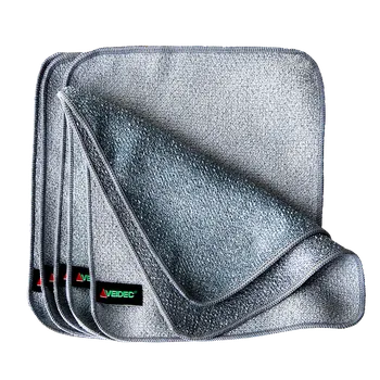 Utěrka VEIDEC Utěrka z mikrovlákna na tvrdé povrchy Micro Scrub - 5 ks