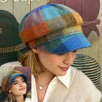 Čepice KRUMLOVANKA John Hanly Dámská zimni čepice s kšiltem 100% vlna - Made in Ireland Ba-31460876-998 Vyberte velikost: M