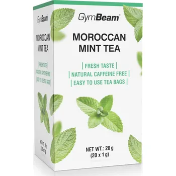 Anabolizér GymBeam Moroccan Mint tea 20 x 1 g
