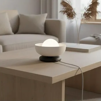 Lampička Stolní lampa OZZY 1xG9/8W/230V bílá