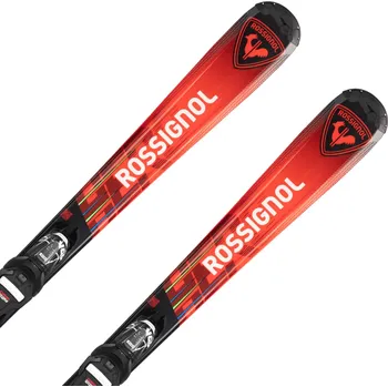 Sjezdové lyže Rossignol Hero Pro Multi-Event Xpress Jr + Xpress 7 GW B83 Black