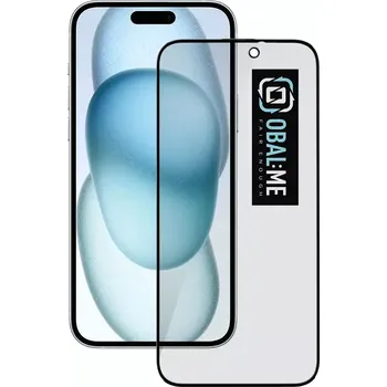 OBAL:ME Privacy 5D Tvrzené Sklo pro Apple iPhone 15 Plus Black