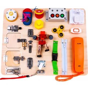 Hračka pro nejmenší Multifunkční výuková tabule 50,5 x 40 x 2 cm