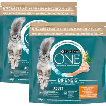 Purina One Cat Adult Kuřecí krmivo 2x1,5 kg